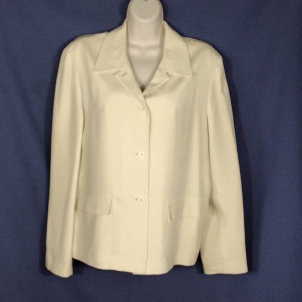 Jones & Co. silk lightweight jacket 10